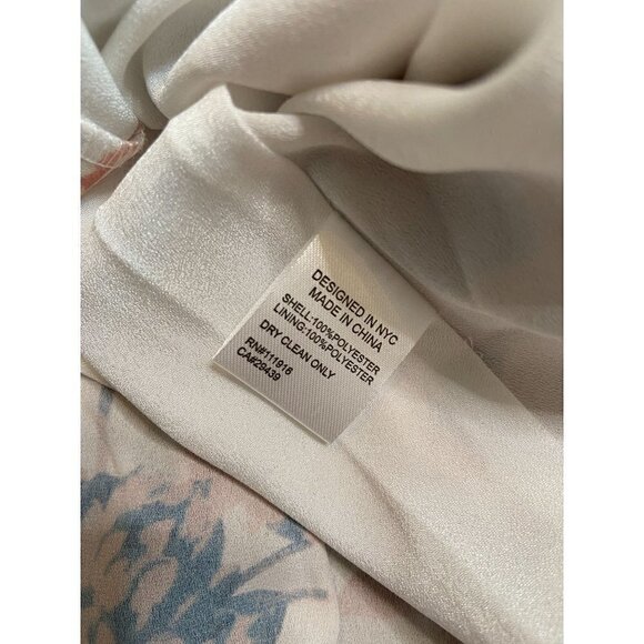 Yumi Kim NWT St. Marks Floral Long Sleeve Button Down Midi Dress Pink Size XS - Picture 7 of 8